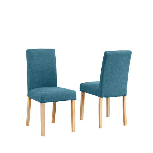 44 - 1901 - TF Fabric Dining Chairs - Set of 2