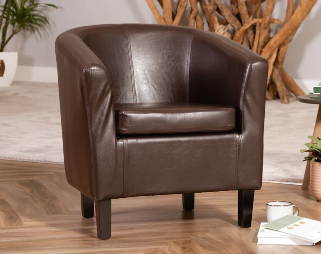 77-T571-PU - Wholesale & Trade Tub Chairs